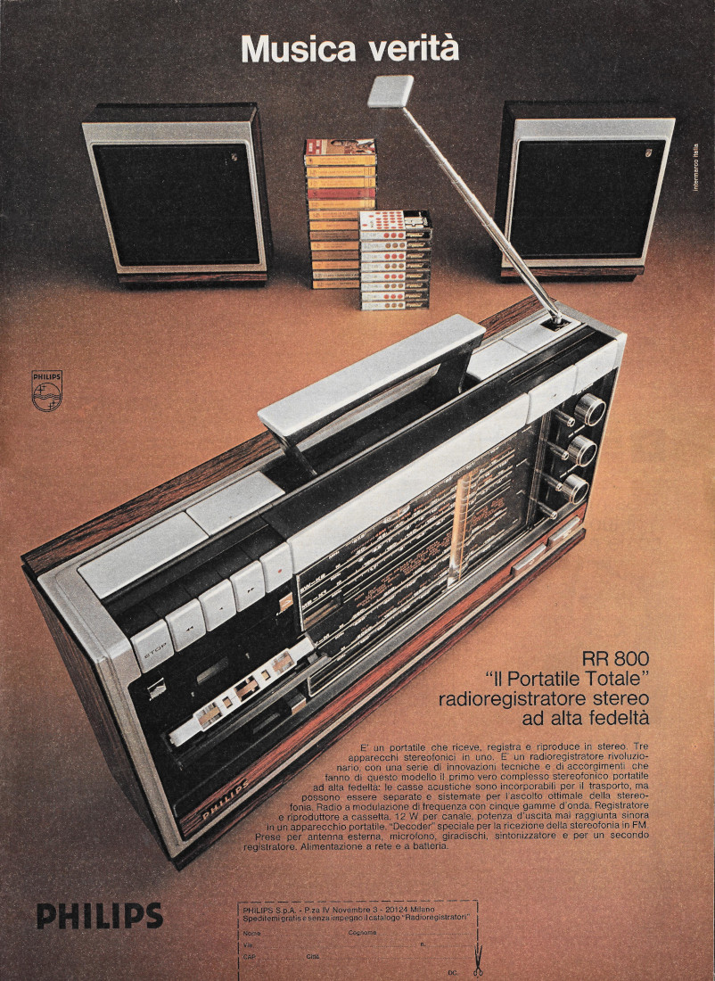 Musica verità Philips - Advertising 1972