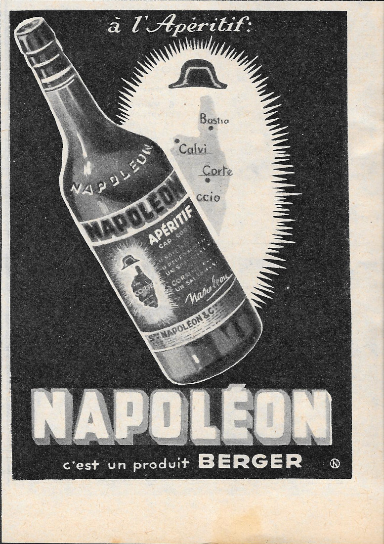 Napoléon l'Apéritif - Advertising 1955
