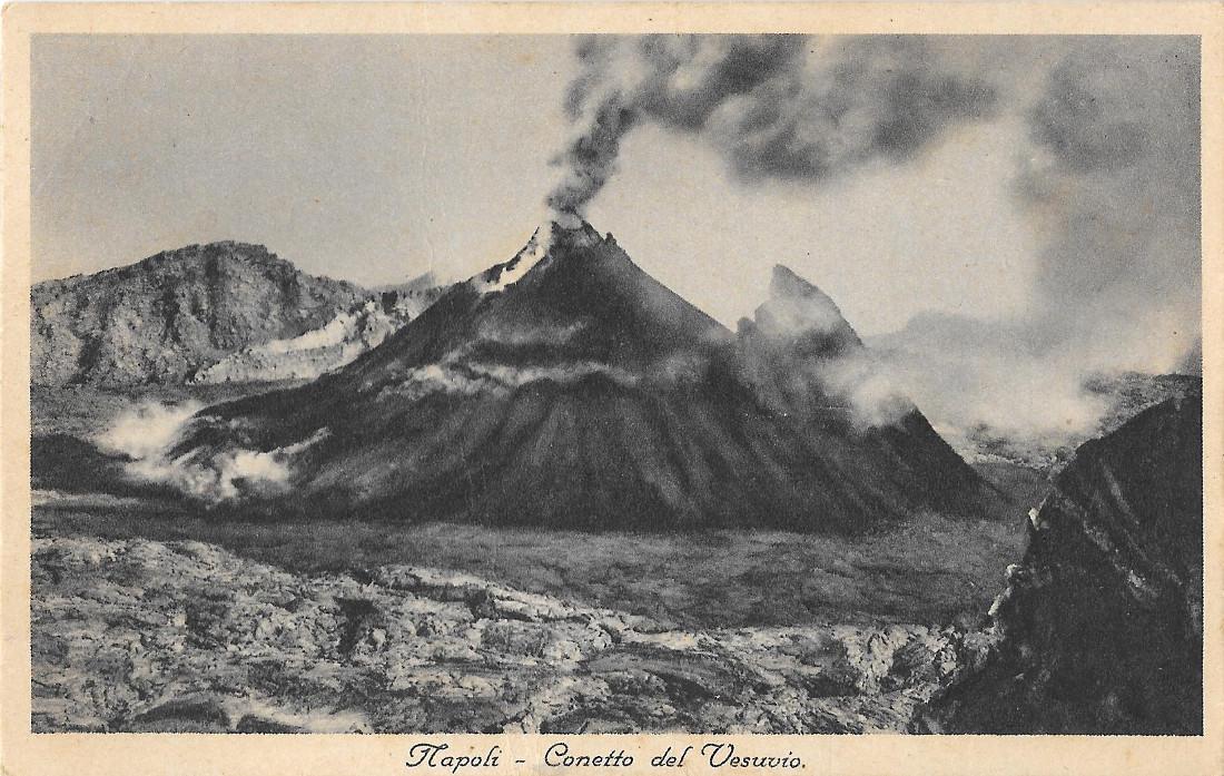 Napoli. Conetto del Vesuvio. Non viaggiata. Originale