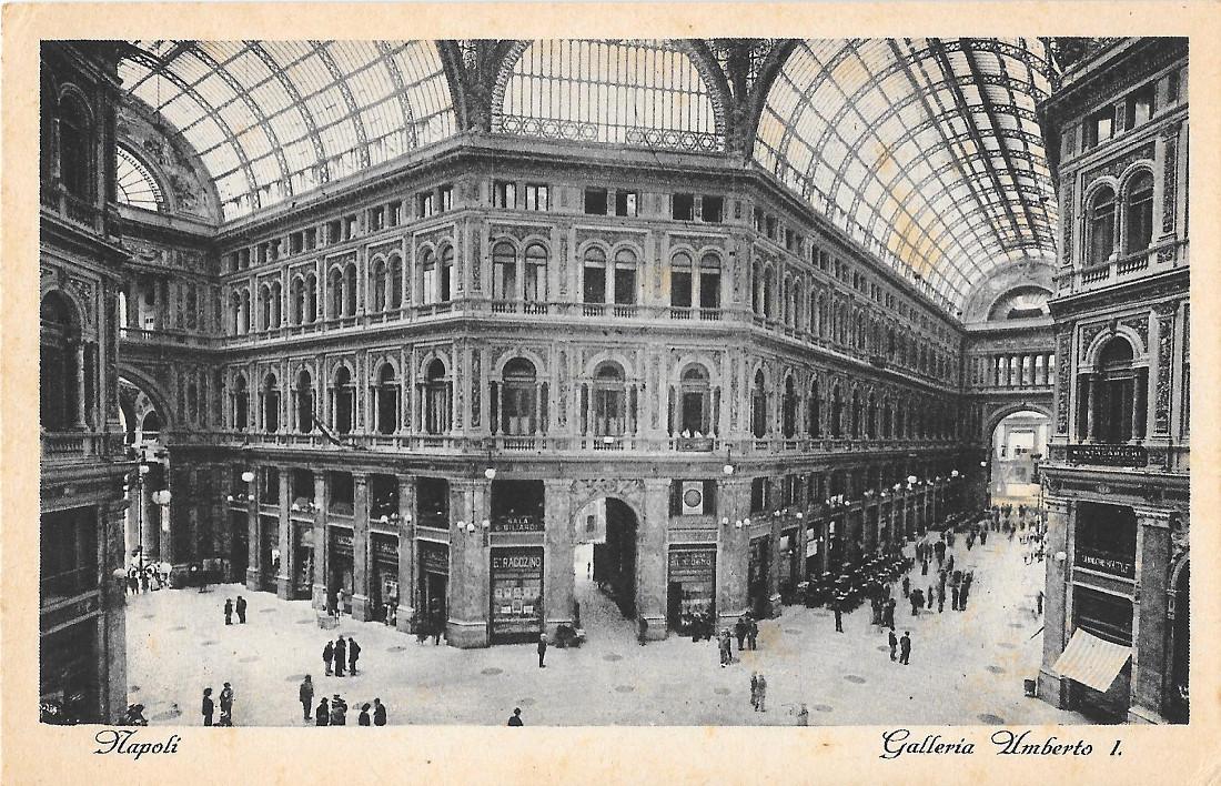 Napoli. Galleria Umberto I. Non viaggiata. Originale