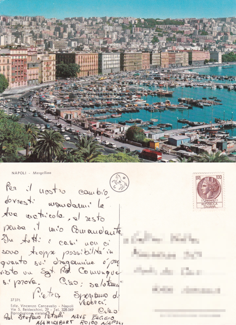 Napoli. Mergellina. Viaggiata