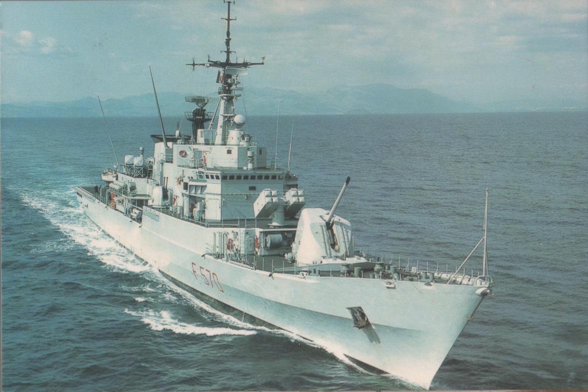 Nave Maestrale. Non viaggiata. Timbro ANMI Aosta 1999