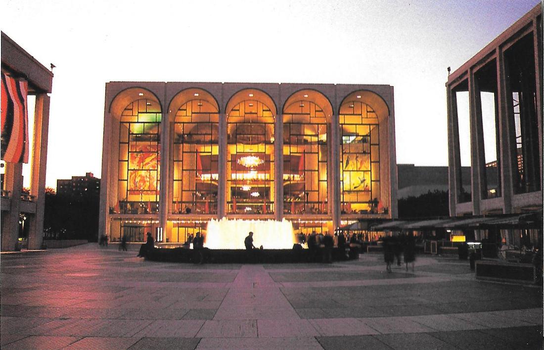 New York. Lincolm Center for The Performing Art. Non viaggiata