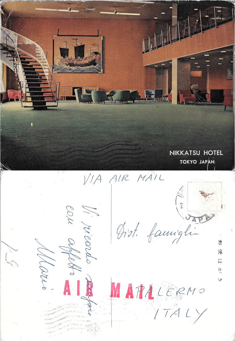 Nikkatsu Hotel. Tokyo. Viaggiata