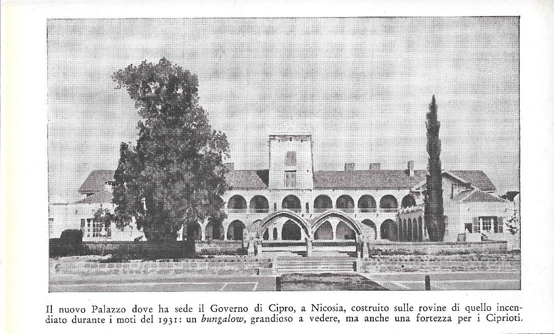 Nuovo Palazzo sede del Governo di Cipro a Nicosia/Rovine della …
