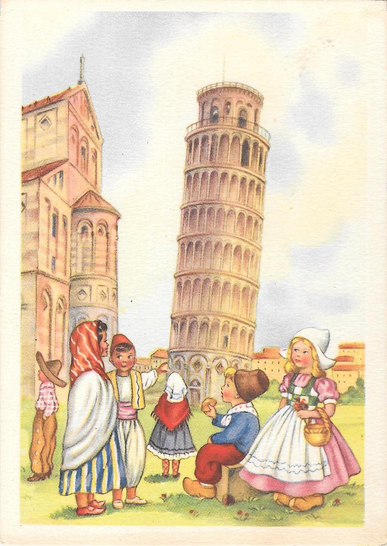 Olandesi, greci, sudamericani sono venuti a vedere se pende ancora. …