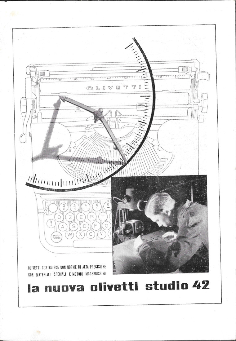 Olivetti Studio 42 / Italia Società di Navigazione - Advertising …