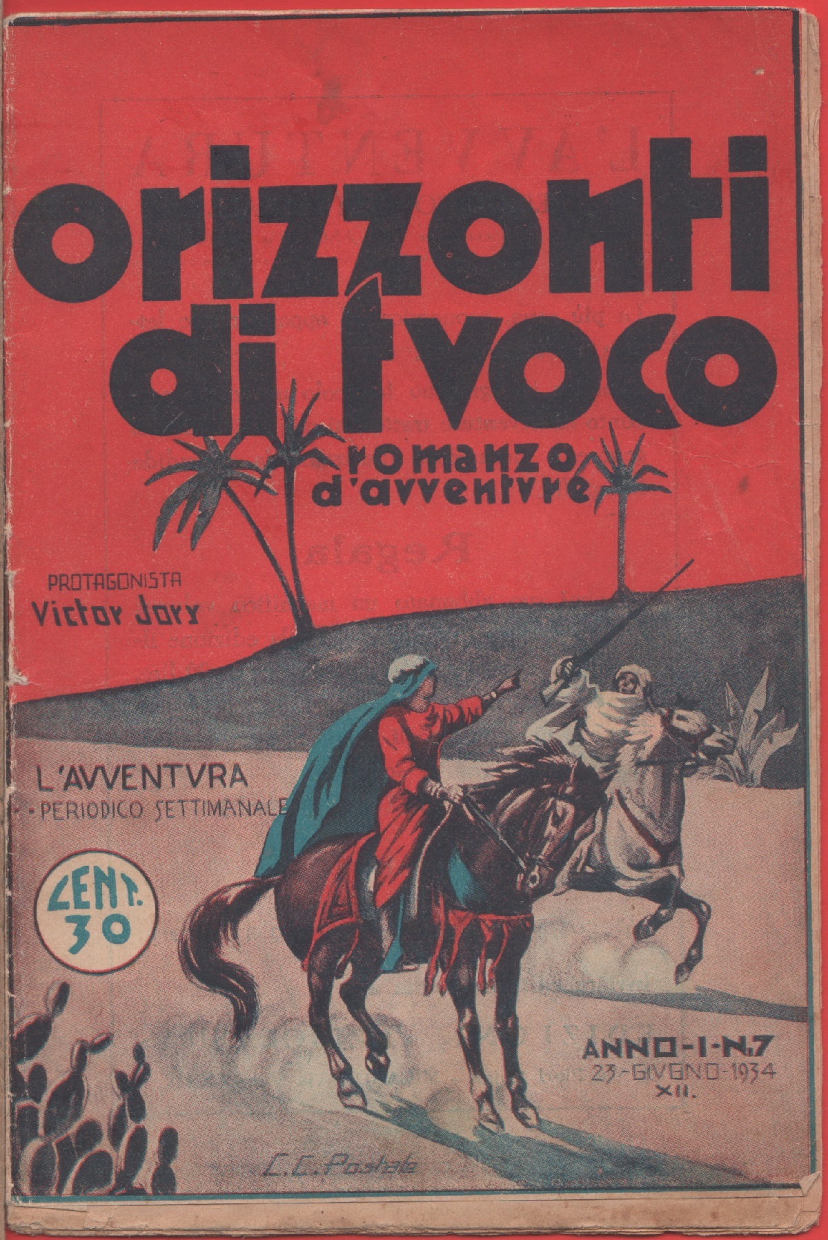 Orizzonti di fuoco protagonista Victor Jory