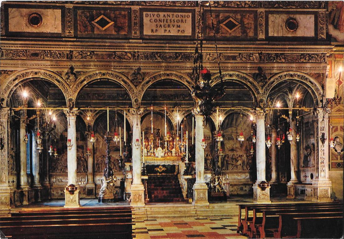 Padova. Basilica di S. Antonio. Altare del Santo. Cecami. Non …