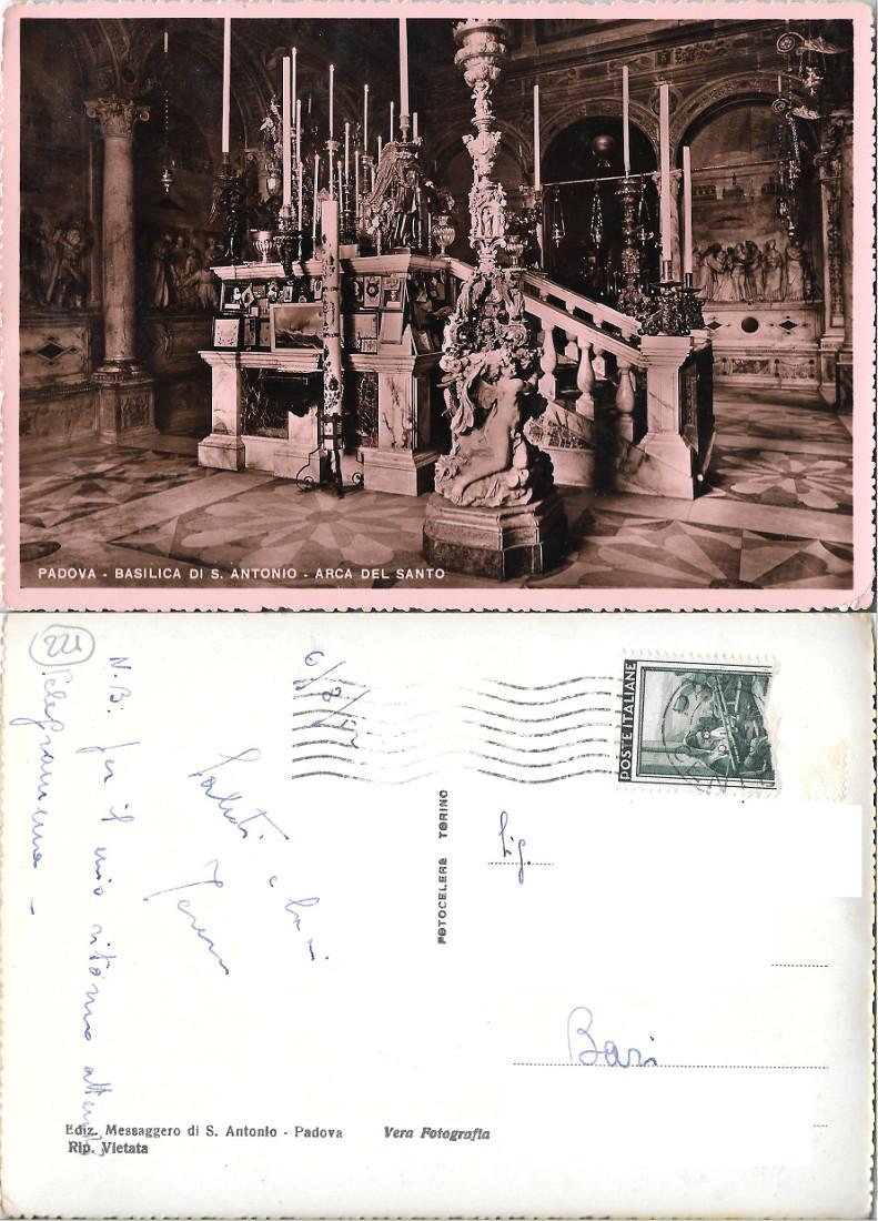 Padova. Basilica di S. Antonio. Arca del Santo. Ed. Messaggero. …