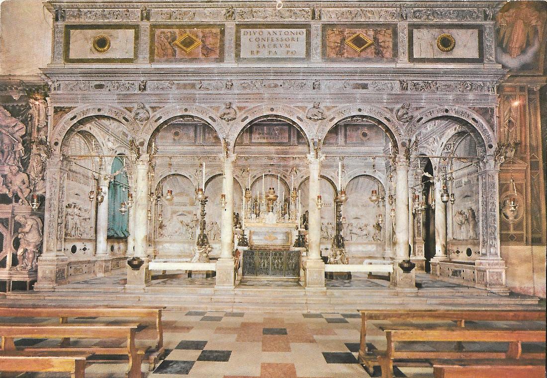 Padova. Basilica di S. Antonio. Cappella del Santo. Non viaggiata