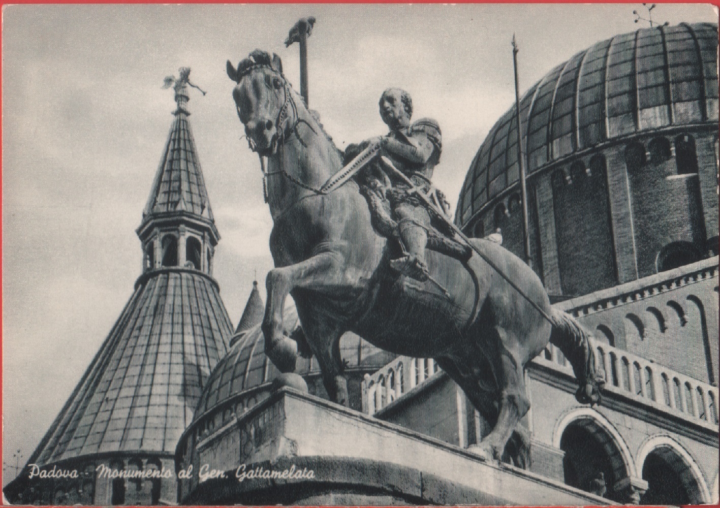 Padova. Monumento al gen. Gattamelata. Non viaggiata