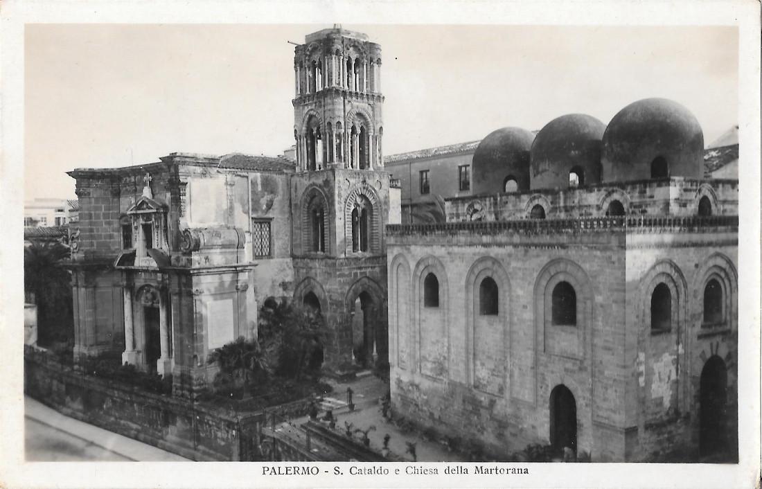 Palermo. S. Cataldo e Chiesa della Martorana. Non viaggiata, originale