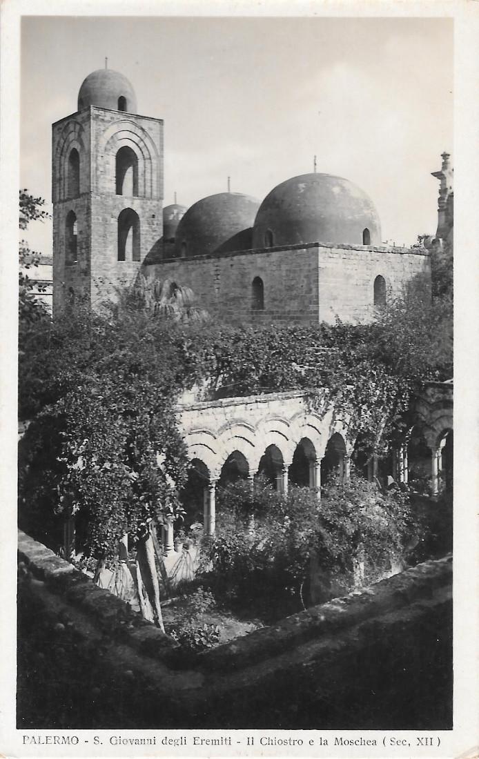 Palermo. S. Giovanni degli Eremiti. Il chiostro. Non viaggiata, originale