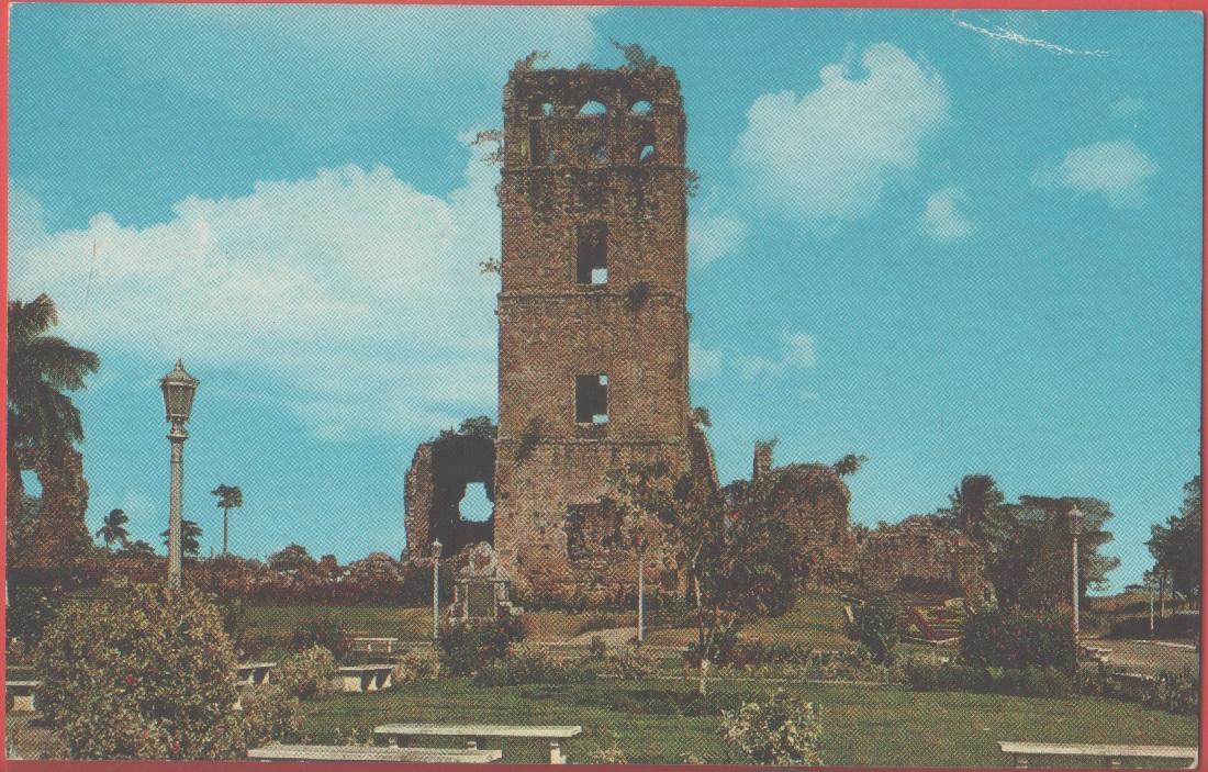 Panama. Ruinas de la Catedral. Non viaggiata
