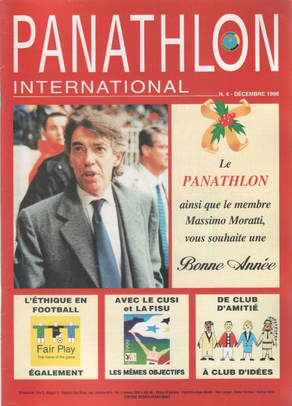 Panathlon International. 1998. n 4