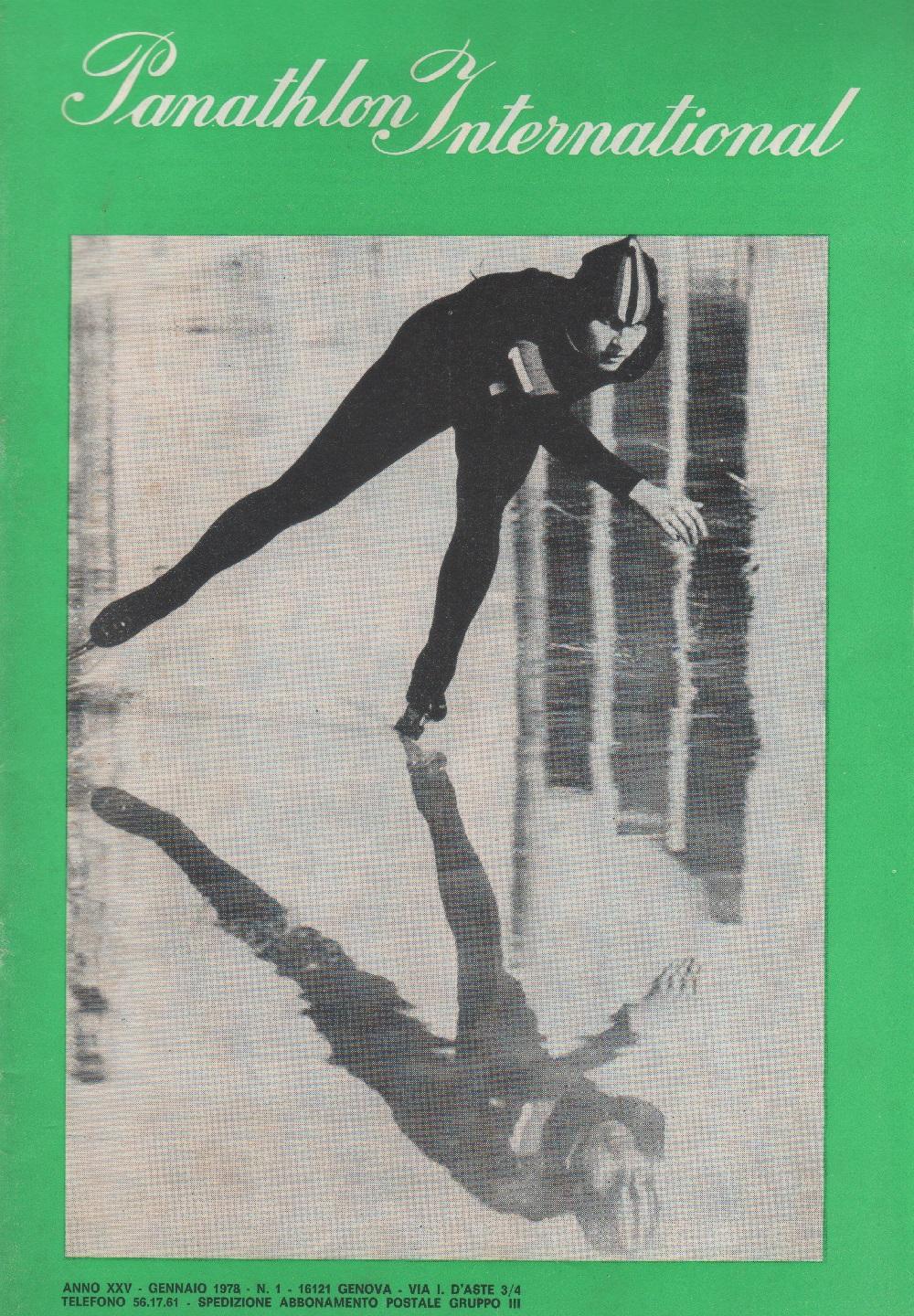 Panathlon International. n. 1. 1978
