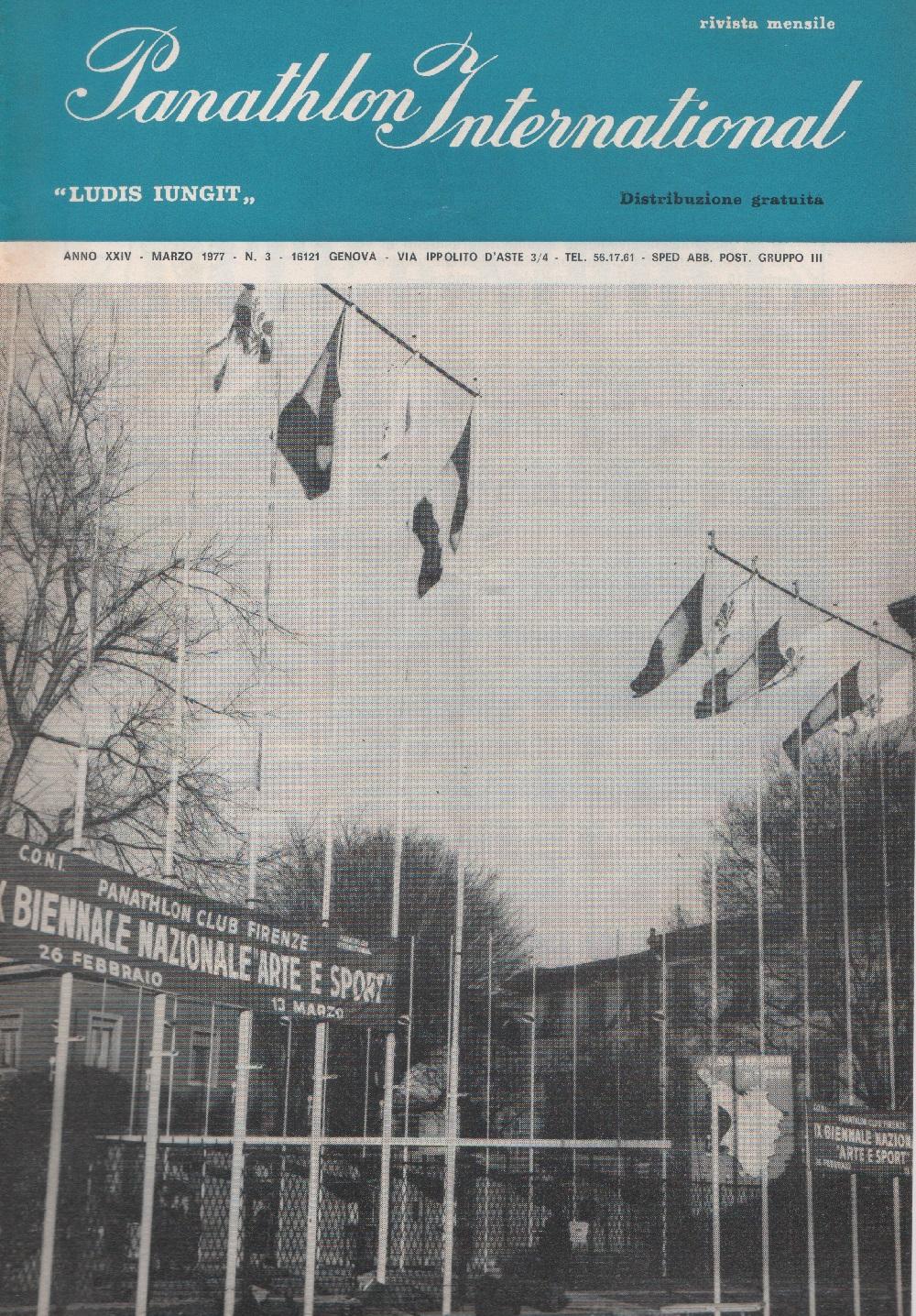 Panathlon International. n. 3. 1977