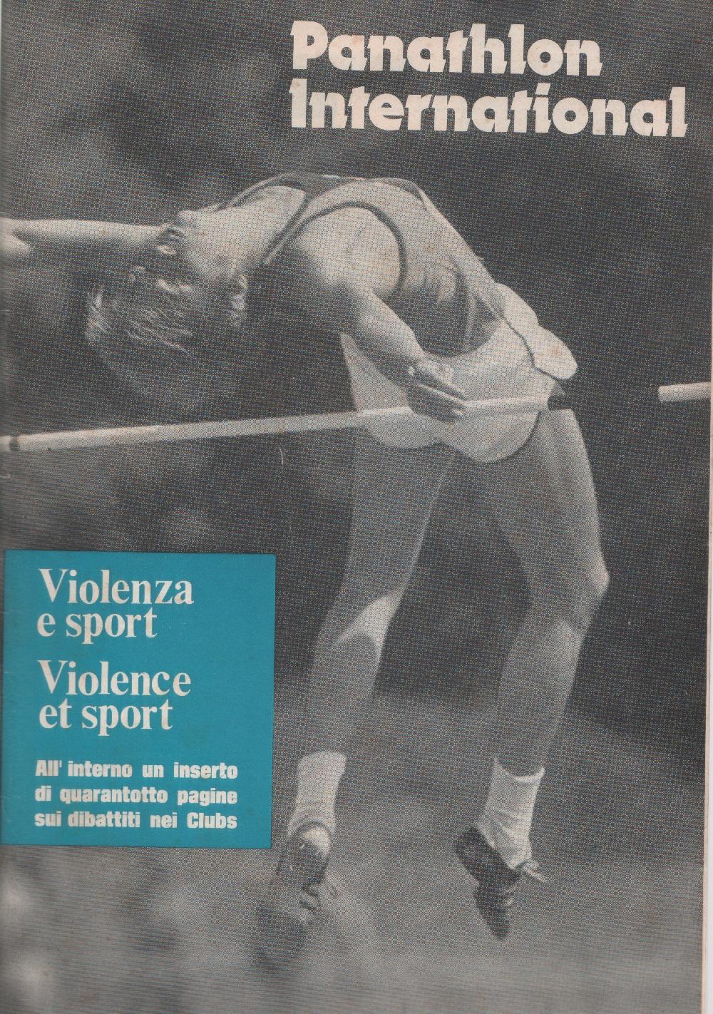 Panathlon International. n. 3. 1979
