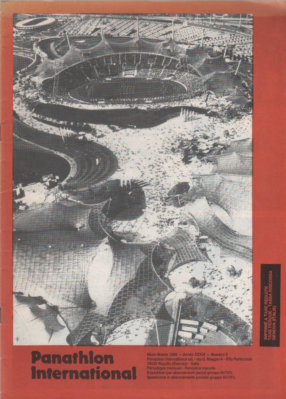 Panathlon International. n. 3. 1989