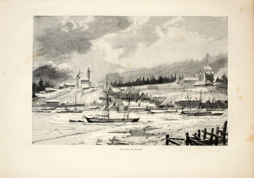 Panorama di Berezoff. Stampa 1863