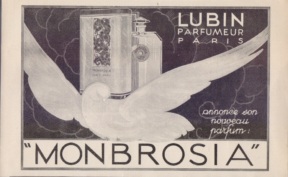 Parfum Monbrosia. Advertising 1926