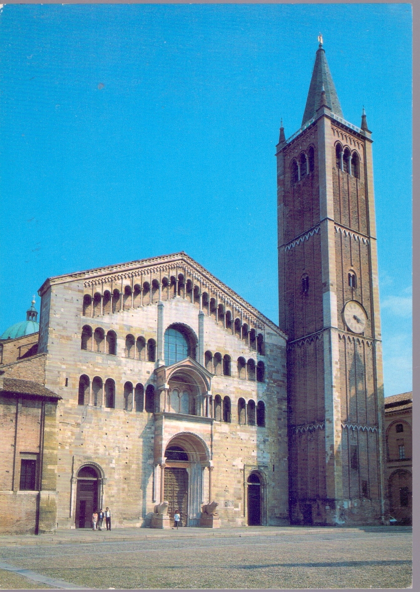 Parma. Il Duomo. Viaggiata 1994