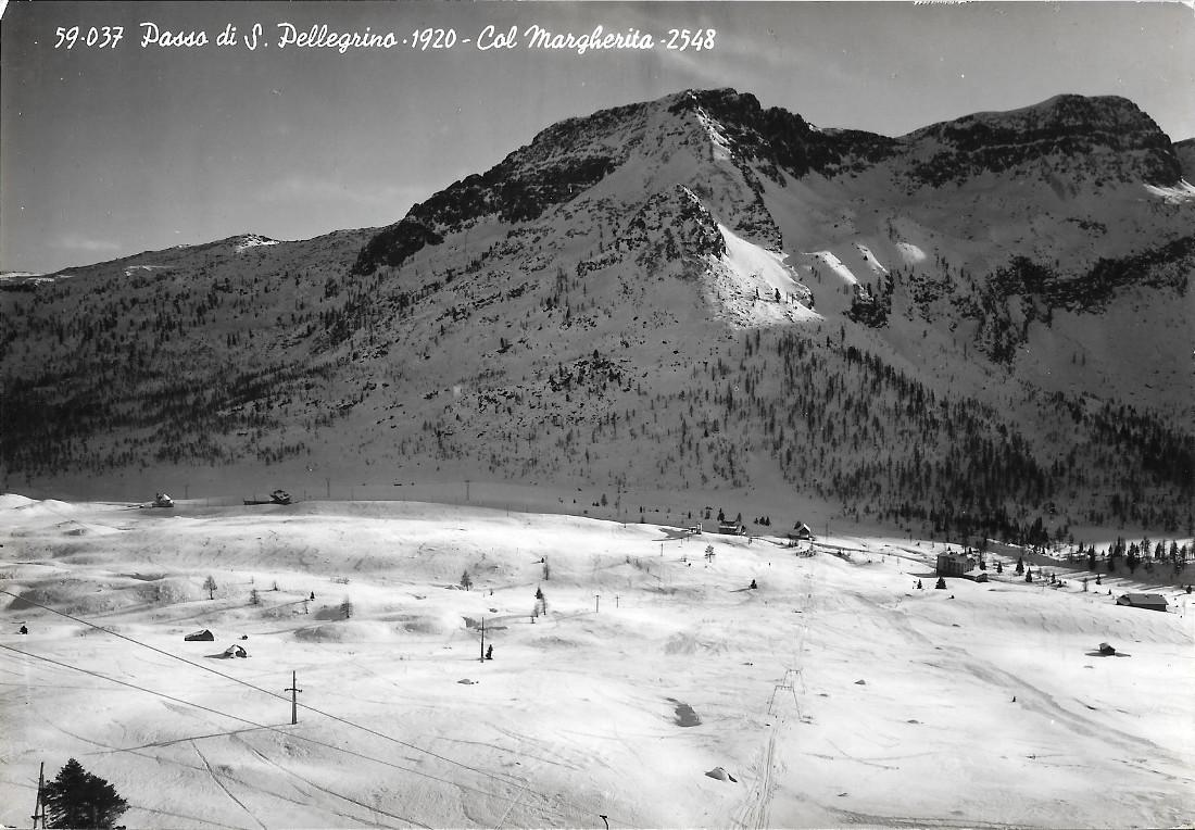 Passo di S. Pellegrino. Col Margherita. Non viaggiata