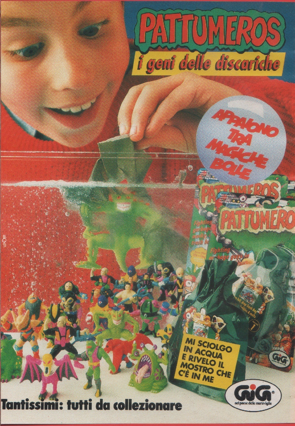 Pattumeros. I geni delle discariche. GIG. Advertising 1992