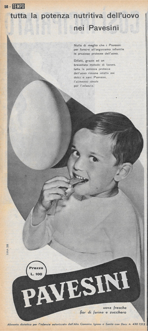 Pavesini - Advertising 1956