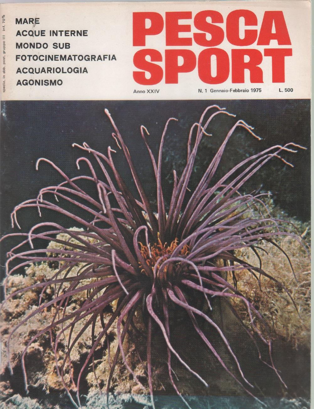 Pesca Sport. 1975. N. 1