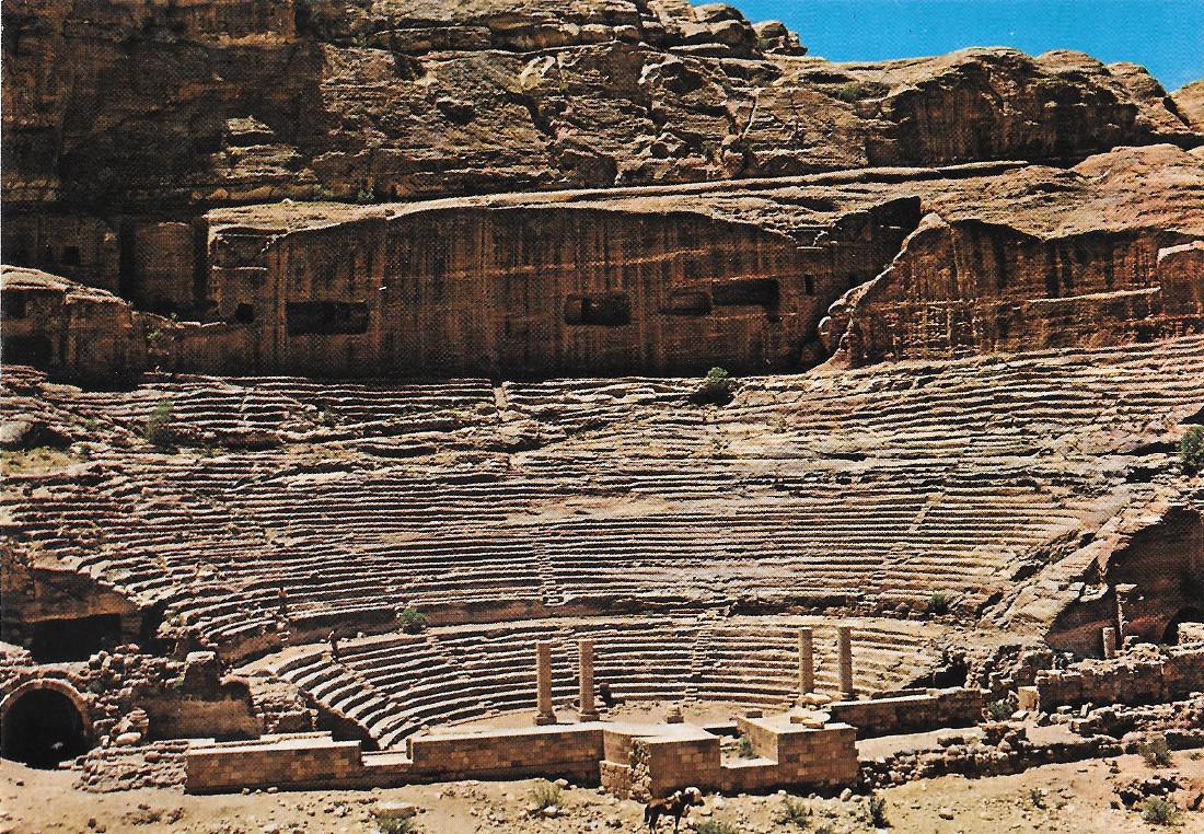 Petra. Amphitheatre. Non viaggiata