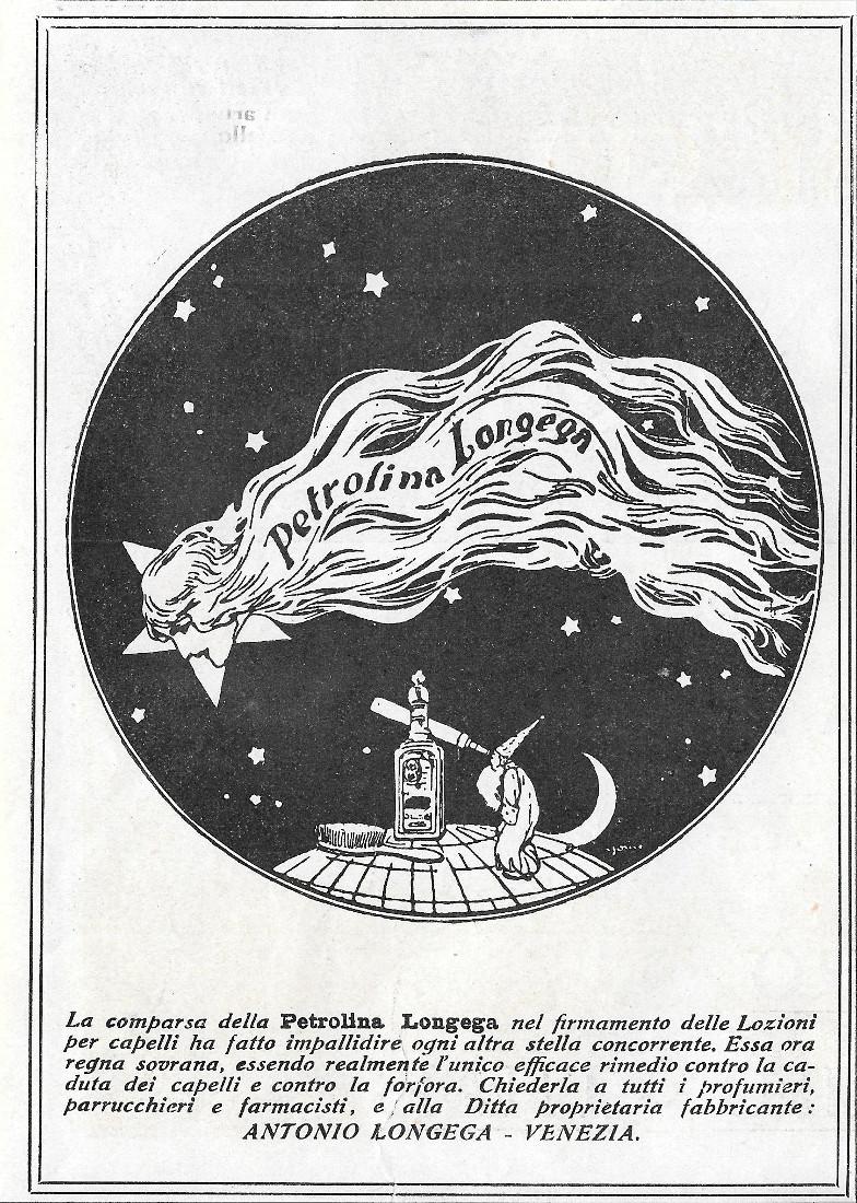 Petrolina Longega. Advertising 1920