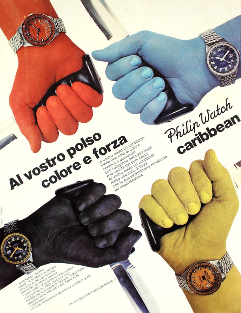 Philip Watch Caribbean. Al vostro polso colore e forza. Advertising …