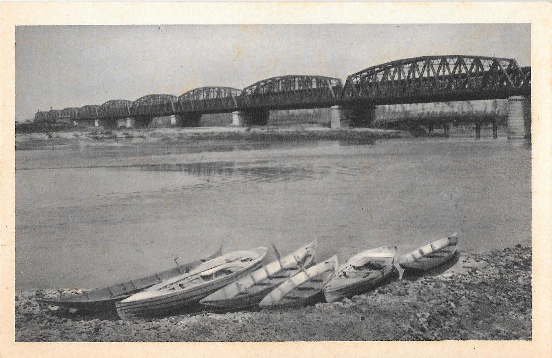 Piacenza. Nuovo Ponte Ferroviario sul Po. Non viaggiata. Originale