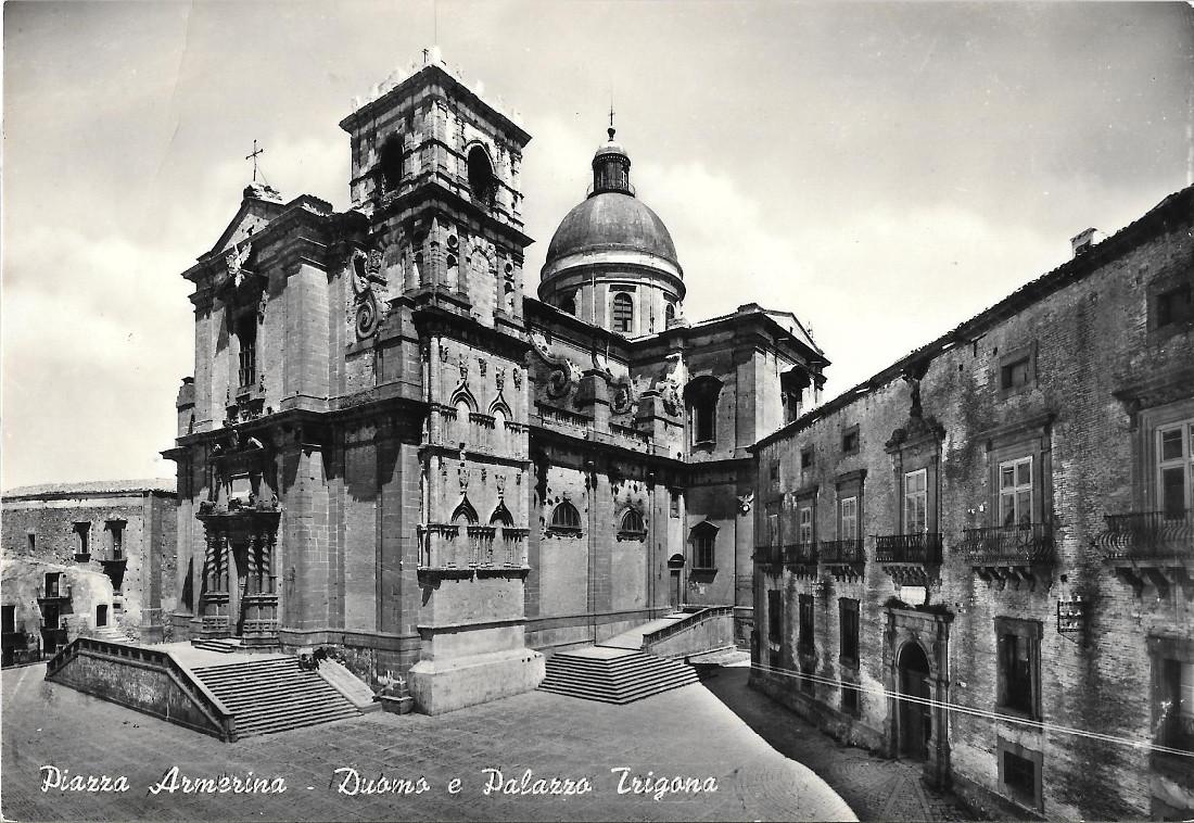 Piazza Armerina. Duomo e Palazzo Trigona. ed. Alterocca. Non viaggiata