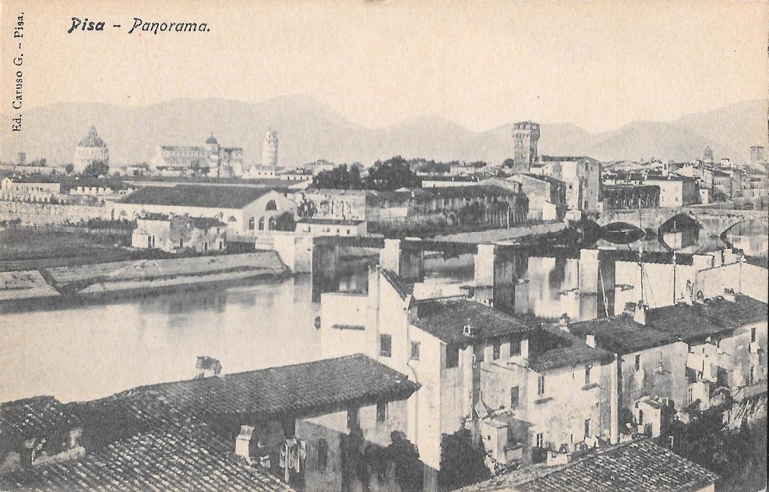 Pisa. Panorama. Ed. Caruso. Non viaggiata