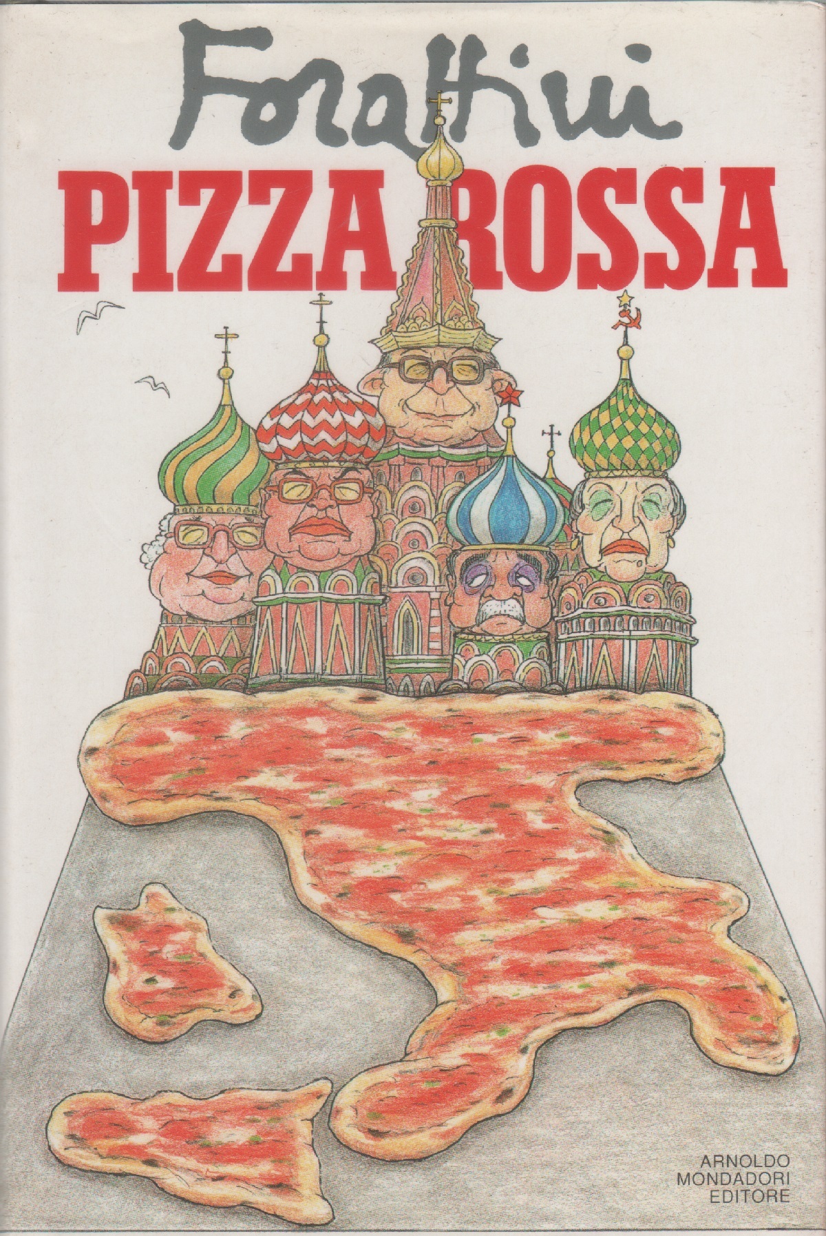 Pizza rossa - Giorgio Forattini