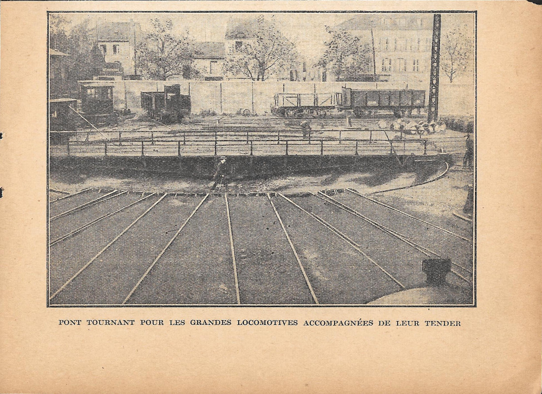 Pont tournant pour les grandes locomotives e leur tender - …