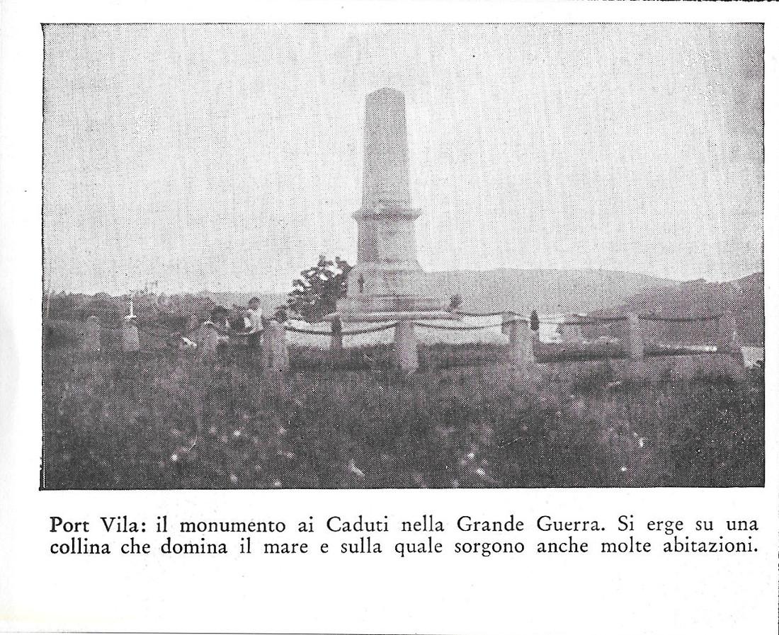 Port Vila, Monumento ai Caduti / Indigeni delle Isole Salomone. …