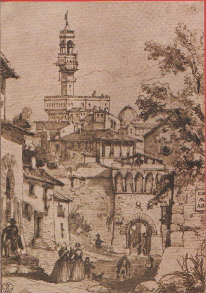 Porta di S. Miniato (FI). Inc. E.C. Burci. Non viaggiata