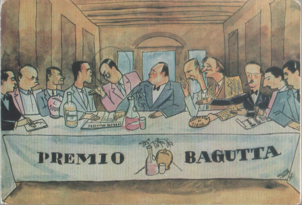 Premio Bagutta. Ristorante Bagutta. Non viaggiata