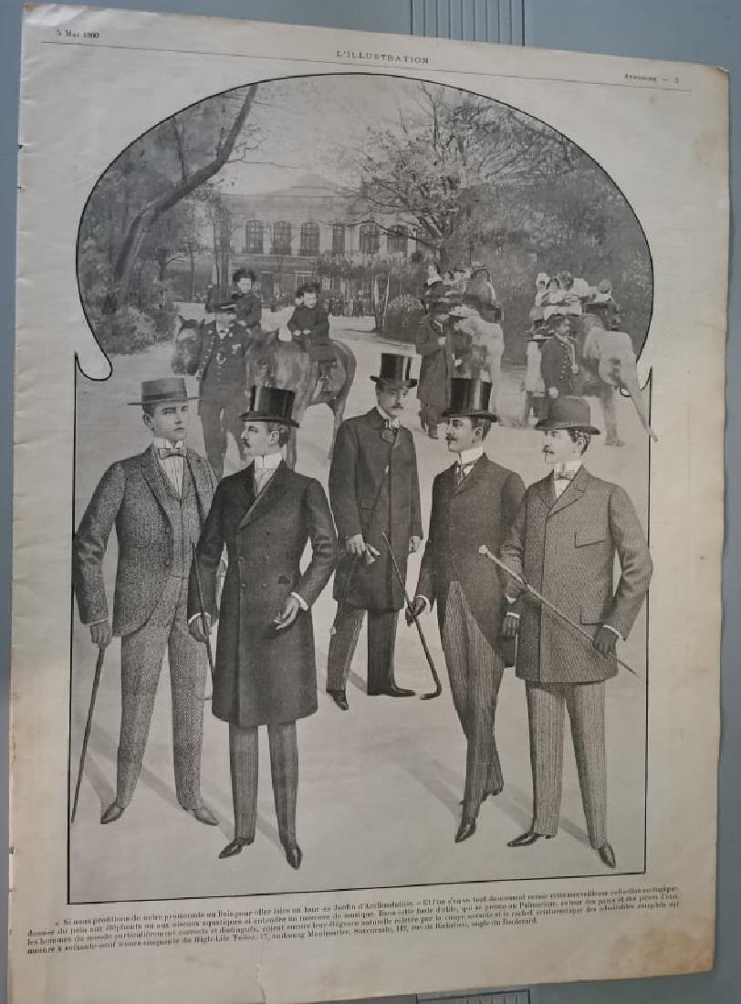 Pubblicità negozio High-Life, Parigi. Advertising 1900