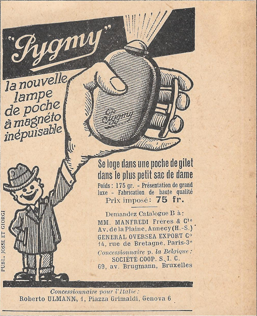 Pygmy, la nouvelle lampe de poche a magneto inepuisable - …