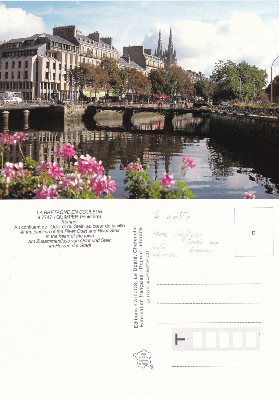Quimper. Non viaggiata