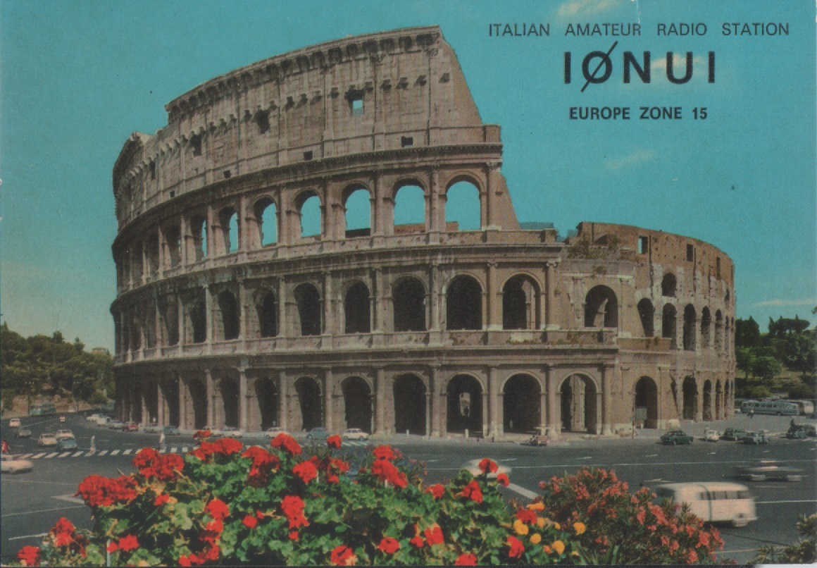 Radio Card. Roma 1978. IØNUI- Ugo Siniscalchi