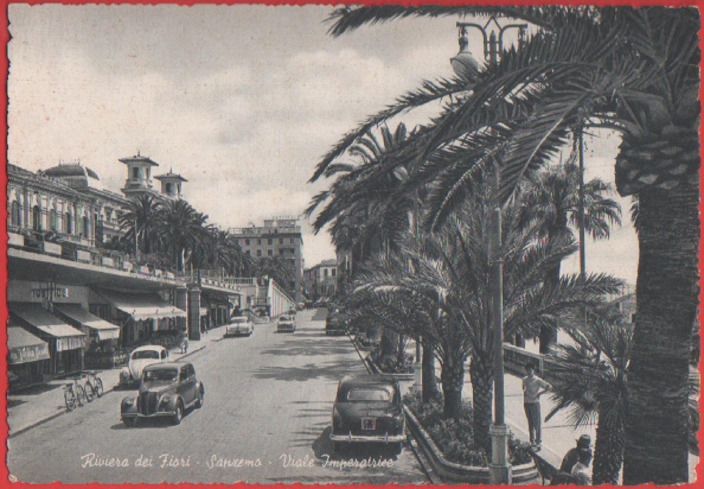 Riviera dei Fiori. San Remo. Viale Imperiale