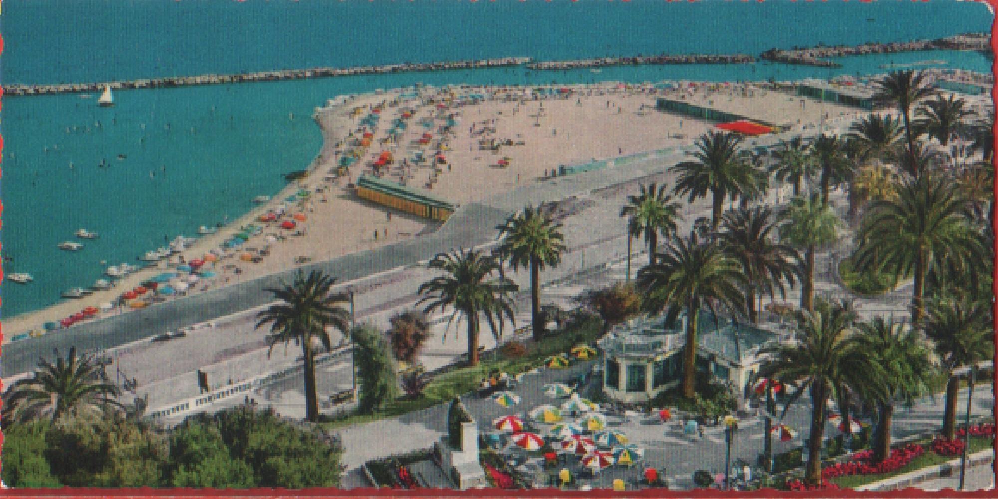 Riviera dei Fiori. Spiaggia Imperatrice