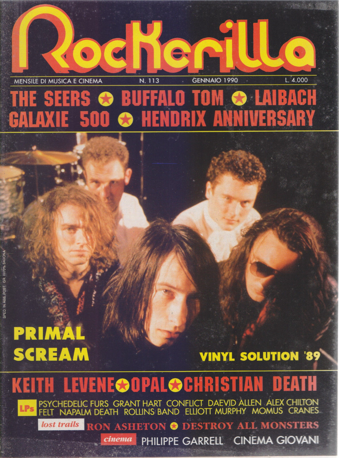 Rockerilla - n. 113 - gennaio 1990