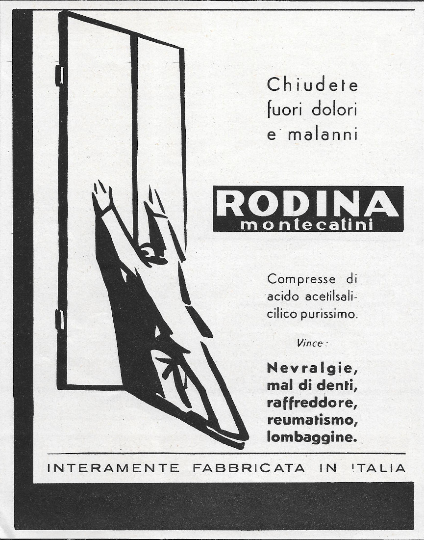Rodina Montecatini - Advertising 1936